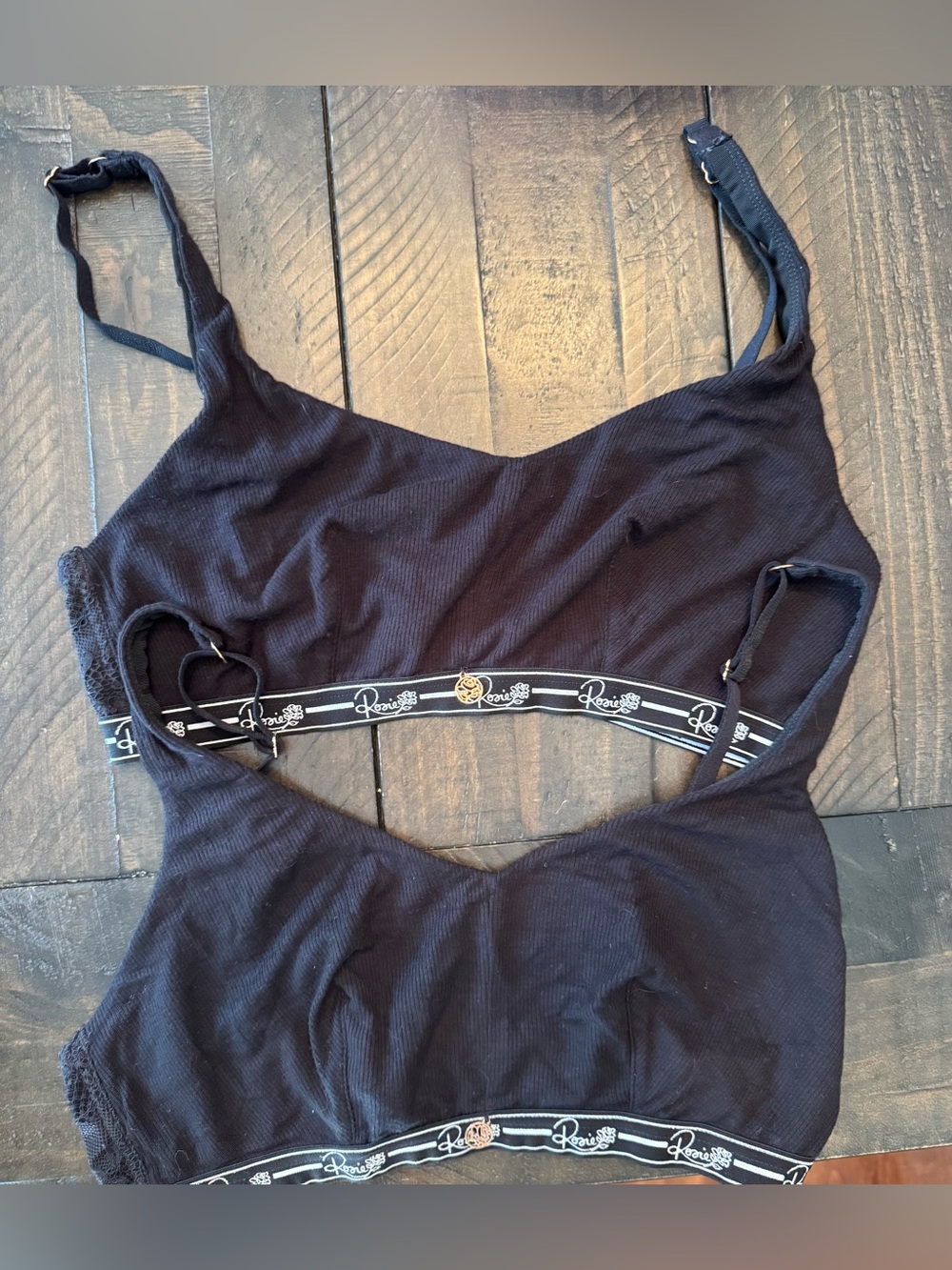 2 Rosie bralettes size 8. NWT.
